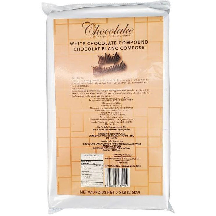 Chocolake White Chocolate Compound