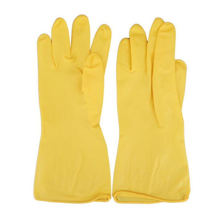 Rhino - KY51 - Yellow Latex Dishwashing Gloves - Medium - 5100M
