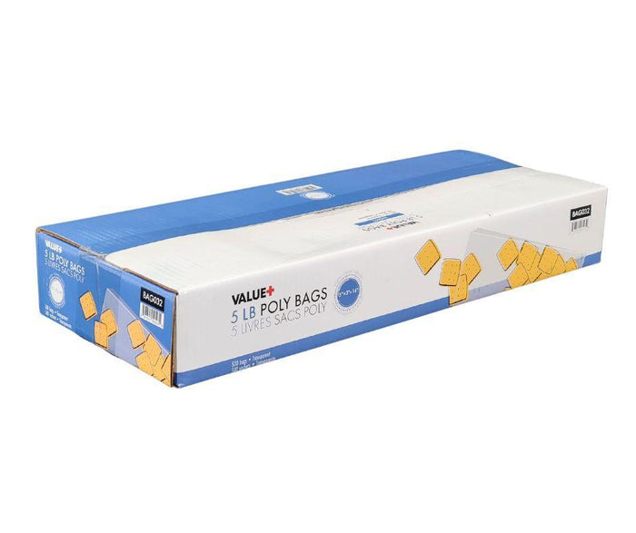 Value+ - Poly Bags - 5 lb