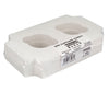EB - 8 x 4 x 4 - 2 Cupcake Insert - White - 5280I