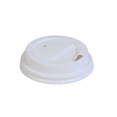 Morning Dew - Dome Sip Lid for 4 oz Hot Paper Cups - White - 4DL-W Morning Dew - Dome Sip Lid for 4 oz Hot Paper Cups - White - 4DL-W