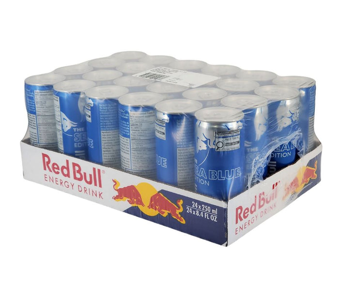 Red Bull - The Sea Blue Edition - Cans