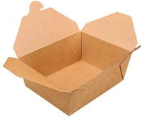 Eco-Craze - #8 Kraft Paper Fold Box - PFB08-K Eco-Craze - #8 Kraft Paper Fold Box - PFB08-K