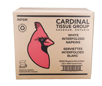 XC - Cardinal Tissue - Dispenser Napkins - Interfold - White XC - Cardinal Tissue - Dispenser Napkins - Interfold - White