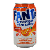 Fanta - Orange - Zero - Cans Fanta - Orange - Zero - Cans