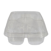 CLR - 1141 Small Clear 5 Comp Platter Combo 100/Cs 1107-4-225 - H813 CLR - 1141 Small Clear 5 Comp Platter Combo 100/Cs 1107-4-225 - H813