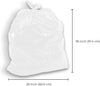 Spartano - Garbage Bags - Strong - White - 26