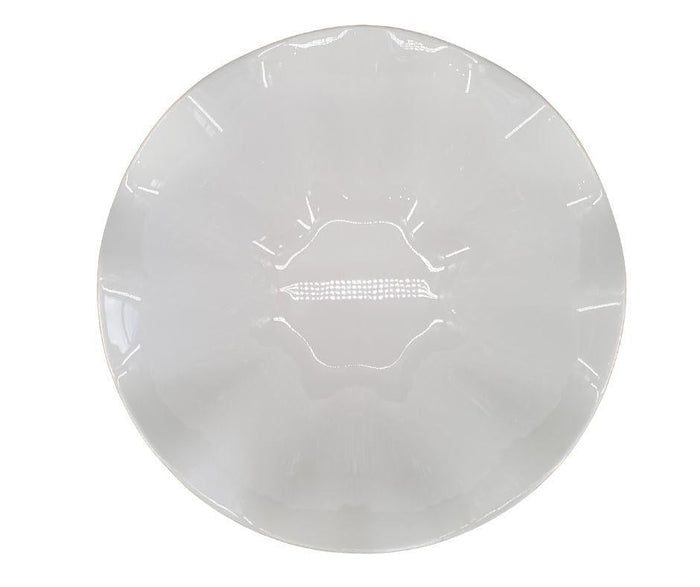Melamine Flower Bowl - White - 13.9