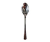 Plastic Tea Spoon - SILVER - 13.3cm - SS22