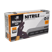 Rhino - NX9 - Black Nitrile Gloves - PF - Medium - 900M Rhino - NX9 - Black Nitrile Gloves - PF - Medium - 900M