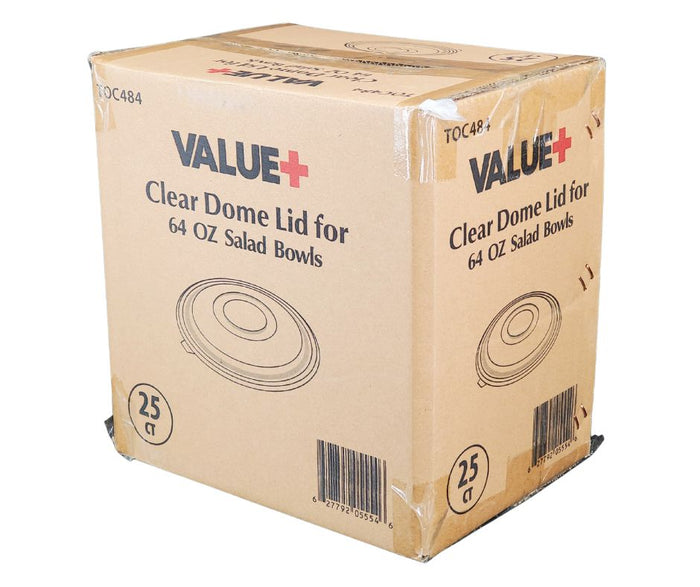 Value+ - Clear Lid for 64oz Salad Bowls