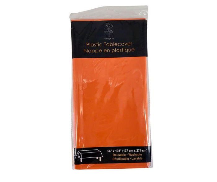 Table Cover - 54x108” Rectangular - Orange