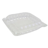 Value+ - Dual Lock - 8in Shallow Medium Clear Hinged Containers - CV881S Value+ - Dual Lock - 8in Shallow Medium Clear Hinged Containers - CV881S