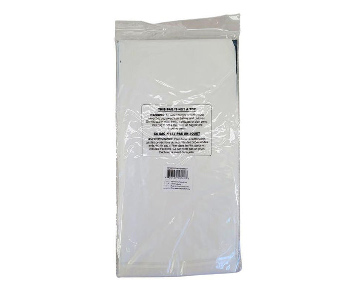 Table Cover - 84” Round - White