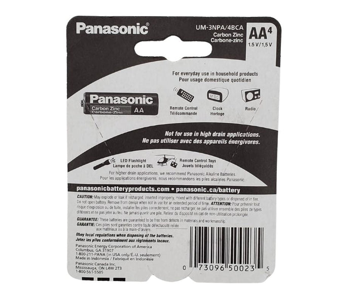 Panasonic - AA - Super Heavy Duty Battery