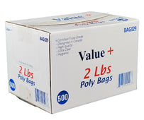 Value+ - Poly Bags - 2 lb Value+ - Poly Bags - 2 lb