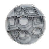 Cookie Cutter Set - 8 Shapes x 3 Sizes Each (.75 to 1.75 Cookie Cutter Set - 8 Shapes x 3 Sizes Each (.75 to 1.75