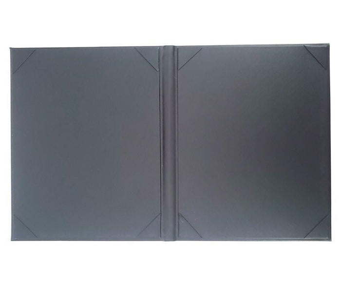 Menu Cover - Black - 8.5x11