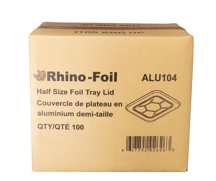 Rhino-Foil - Half Size Lid for Aluminium Steam Pan - Heavy