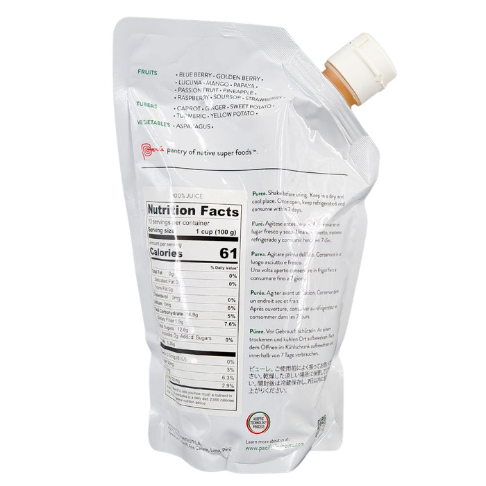 Pacific Fruit Peru - Mango 100 % Natural Aseptic Fruit Puree