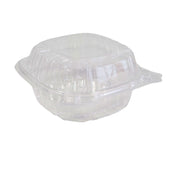 Value+ - Dual Lock - 6in Clear Hinged Containers - CV661 Value+ - Dual Lock - 6in Clear Hinged Containers - CV661