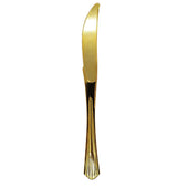 Plastic Knife - Gold - 19.9x1.8cm - SK61 Plastic Knife - Gold - 19.9x1.8cm - SK61