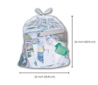 Spartano - Garbage Bags - Regular - Clear - 22 Spartano - Garbage Bags - Regular - Clear - 22
