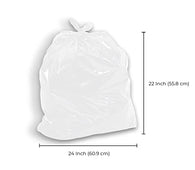 Spartano - Garbage Bags - Regular - White - 24 Spartano - Garbage Bags - Regular - White - 24