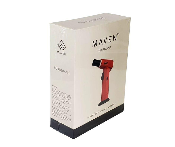 Maven - Butane Culinary Torch - Red (Refillable)
