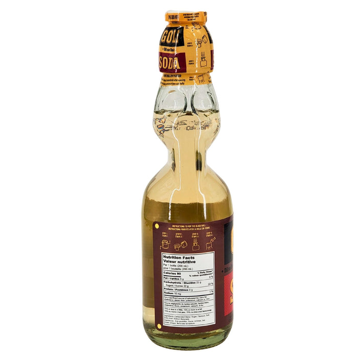 Goli Soda - Lime Ginger - Carbonated - Glass Bottle