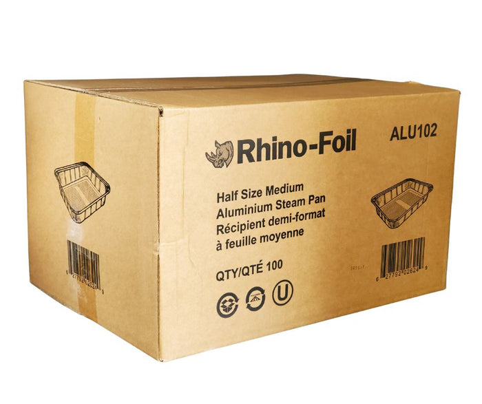 Rhino-Foil - Half Size Medium - Aluminium Steam Pan