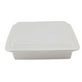 Value+ - 48oz Plastic Container Sets - Square - White Value+ - 48oz Plastic Container Sets - Square - White