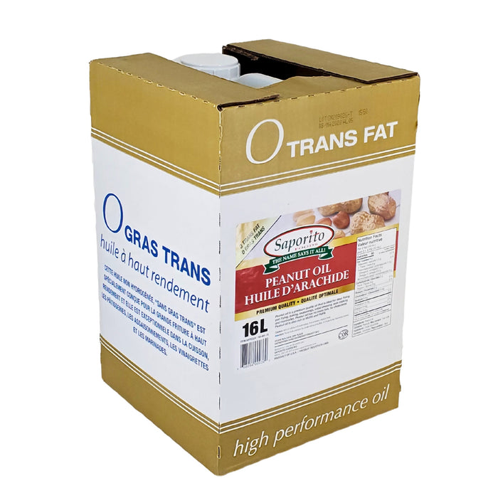 Saporito - Peanut Oil - 16Lt