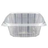 Value+ - 64 oz Clear Hinged Deli Containers - PET - BD64 Value+ - 64 oz Clear Hinged Deli Containers - PET - BD64