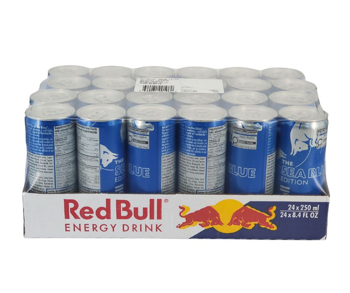 Red Bull - The Sea Blue Edition - Cans
