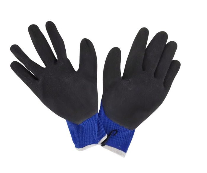 CLR - Work-Eze - Ice Gripper Nylon Gloves - X-Large - Blue
