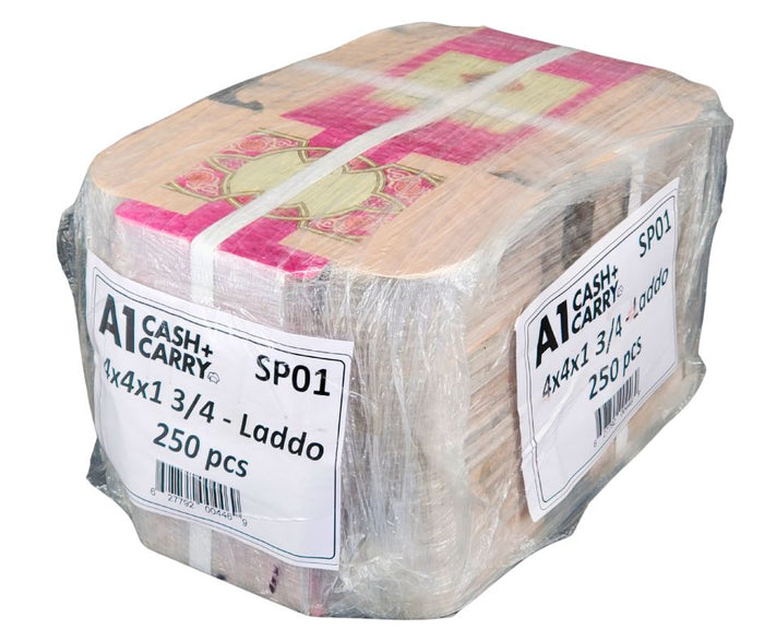 Sweet Box - Printed - 4 PC Ladoo - 4