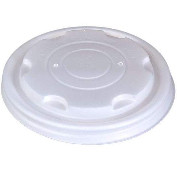 Eco-Craze Translucent PLA Soup Bowl Lids - 8oz