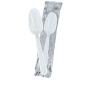 Value+ - Heavy - Plastic Tea Spoons - White - Ind. Wrapped - WP2003 Value+ - Heavy - Plastic Tea Spoons - White - Ind. Wrapped - WP2003
