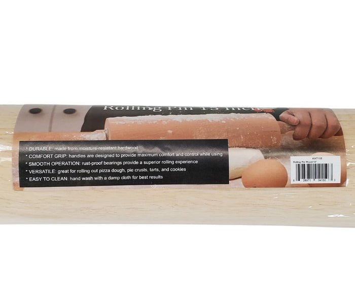 Pro-Kitchen - Rolling Pin Wood 15