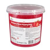 Tasty Strawberry Flavor Popping Boba Tasty Strawberry Flavor Popping Boba