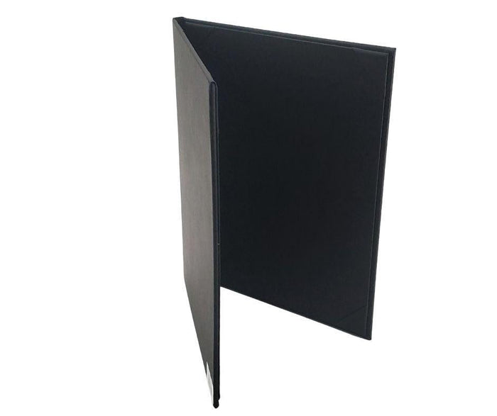 Menu Cover - Black - 8.5x11