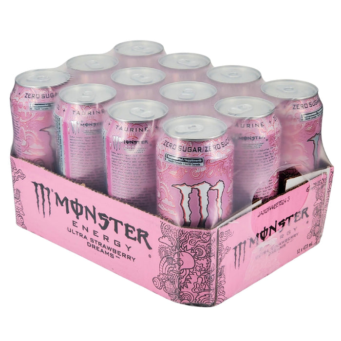 Monster - Ultra Strawberry Dreams Drink - Cans