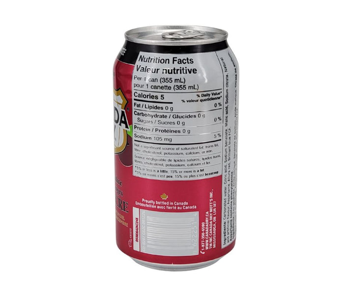 Canada Dry - Cranberry Gingerale - Zero - Cans