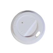 Morning Dew - Dome Sip Lid for 4 oz Hot Paper Cups - White - 4DL-W Morning Dew - Dome Sip Lid for 4 oz Hot Paper Cups - White - 4DL-W