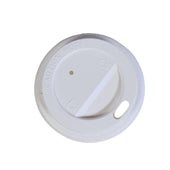 Morning Dew - Dome Sip Lid for 4 oz Hot Paper Cups - White - 4DL-W Morning Dew - Dome Sip Lid for 4 oz Hot Paper Cups - White - 4DL-W
