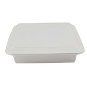Value+ - 48oz Plastic Container Sets - Square - White Value+ - 48oz Plastic Container Sets - Square - White