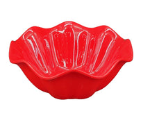 Melamine Flower Bowl - Red - 12.2 Melamine Flower Bowl - Red - 12.2
