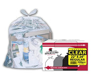 Spartano - Garbage Bags - Regular - Clear - 22 Spartano - Garbage Bags - Regular - Clear - 22