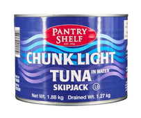 Pantry Shelf - Chunk Light Tuna in Water - Skipjack Pantry Shelf - Chunk Light Tuna in Water - Skipjack